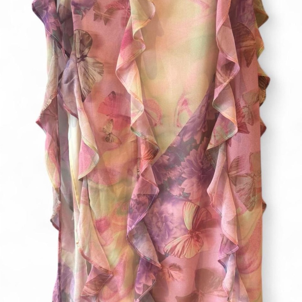 NBD Divya Maxi Dress in Patchwork Multi/XS/NWT - Picture 2 of 9